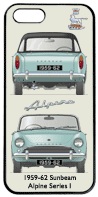 Sunbeam Alpine Series I 1959-60 Phone Cover Vertical